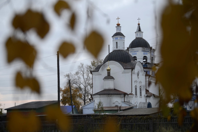 Храм Воскресения Христова с.Тогур