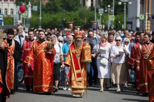 Городской крестный ход, май 2022 г.