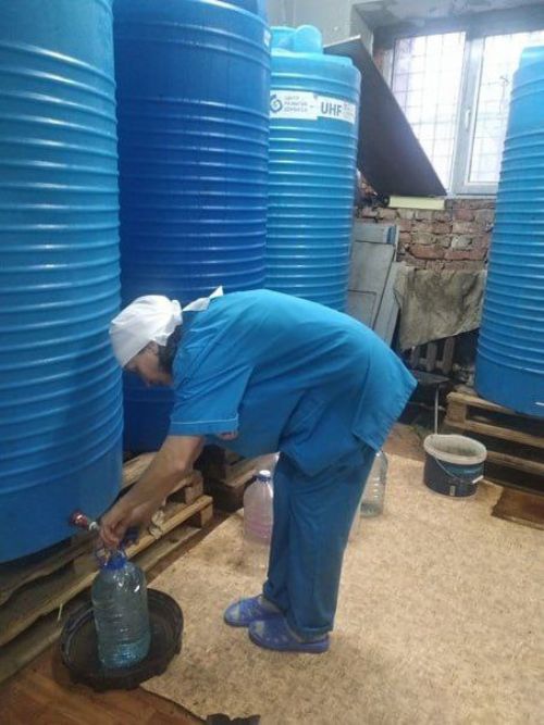 Забор воды