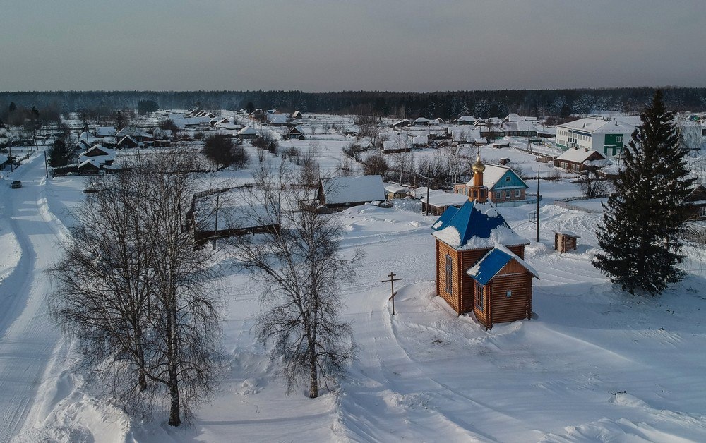 Храм Иконы Божией Матери «Неупиваемая Чаша», п. Берегаево Тегульдетского района