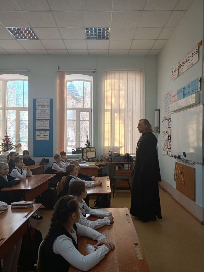 Протоиерей Евгений Морозов, Заозёрная СОШ